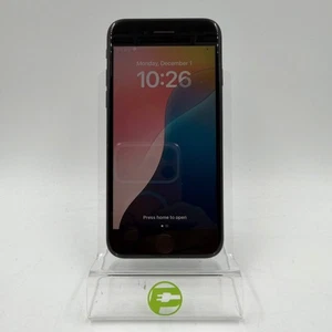 Desbloqueado Apple iPhone SE 128GB 18.7.1 Negro MHG73LL/A - Imagen 1 de 8