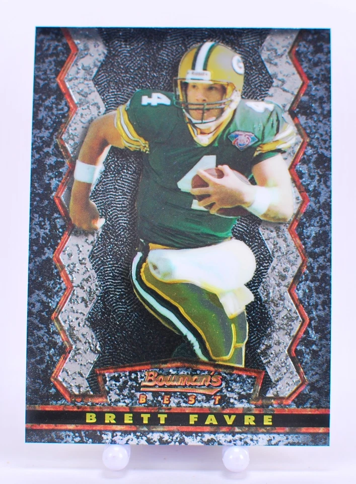 1994 Topps Stadium Club Bowman's Best #12 Brett Favre - Image 1 of 2