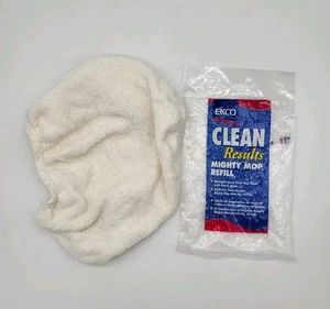 Ekco Clean Results Mighty Mop Ricarica 07549 Testina Scopa Panno Terry per Articolo 07548 - Foto 1 di 6