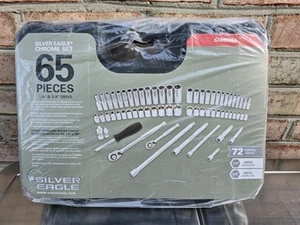New Matco Tools 65 Pc 1/4" & 3/8" Metric Silver Eagle Gen. Svc. Set w/Store Case - Picture 1 of 7