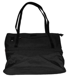 NUEVO BOLSO DE MANO DE CARGA USB NEGRO BOLSO DE HOMBRO REFRIGERADOR AISLADO LONCHERA TRANSPORTE DE VIAJE - Imagen 1 de 13