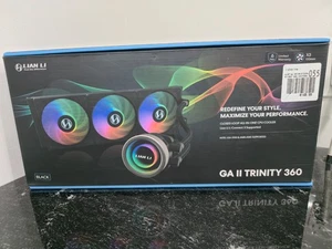 Lian Li Galahad II Trinity 360mm All in One Liquid CPU Cooling Kit - Black - Picture 1 of 7