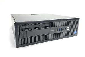 HP EliteDesk 800 G1 SFF Intel i7-4790 3.60GHz 8GB 256GB SSD Windows 10 PC HD8490 - Picture 1 of 10