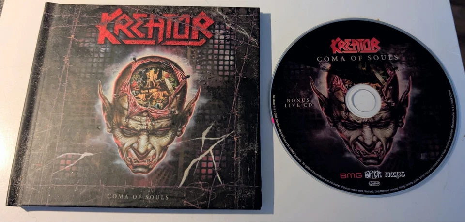 KREATOR  coma of souls  CD  2018  Digibook - Bild 1 von 3
