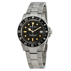 Mathey-Tissot Mathey Vintage Automatic Black Dial 40 mm Men's Watch H900ATN - Picture 1 of 3