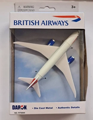 DARON - BRITISH AIRWAYS B787 MODELO DIECAST RT6005 - CAJA ROTA Foto 1 de 2