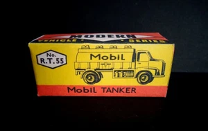 Budgie Mobil Tanker 'Modern' Series No.55 Reproduction Box (Box only) - Picture 1 of 3