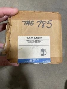 NUOVISSIMO JOHNSON CONTROLS 0-100F TRASMETTITORE DI TEMPERATURA T-5210-1002 - Foto 1 di 12