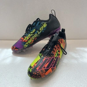 Botines de fútbol Adidas Adizero 12.0 desajuste negro púrpura para hombre talla 12 - Imagen 1 de 9