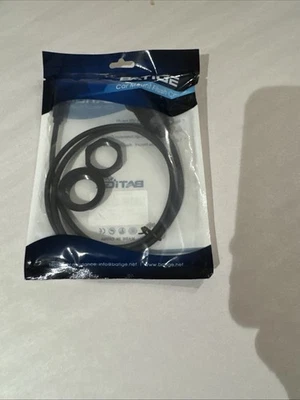 BATIGE  Car Flush Mount USB Cable Panel Mount Male to Female  1-1/8" Round Hole - Image 1 of 2