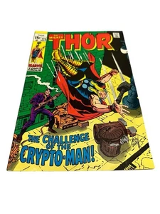 Cómic The Mighty Thor #174 (1970) - Primera aparición de Crypto-Man Marvel Comics - Imagen 1 de 8