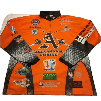 Camisa de pesca Alexandria Alabama manga larga A45 Foto 1 de 4