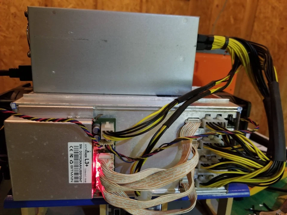 antminer l3 plus bitmain L3+ - used works with psu - Image 1 of 1