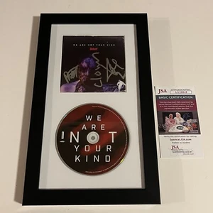 SLIPKNOT SIGNED FRAMED WE ARE NOT YOUR KIND CD JAMES ROOT CLOWN TORTILLA JSA COA - Picture 1 of 5
