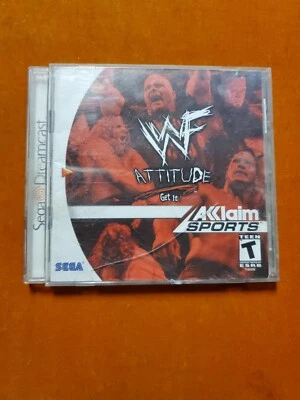 WWF Attitude: Get it! (Sega Dreamcast, 1999) Complete ~ Tested  - Image 1 of 4