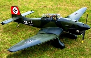 Piani e modelli RC + istruzioni Ju-87 STUKA Span 64" - Foto 1 di 2