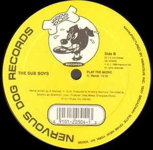 THE SUB BOYS - Play The Music - nervous Dog - 1998 - USA - ND 20304 - Picture 1 of 2