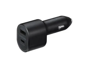 Samsung Dual Port Vehicle Charger, 45w Super Fast Charge with USB- C to USB-C - Picture 1 of 2