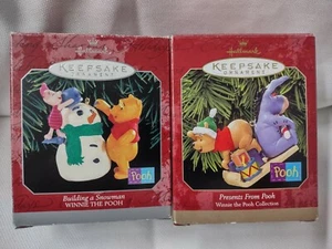 Vintage Hallmark Winnie The Pooh Keepsake Ornaments 1998/1999 - Picture 1 of 4