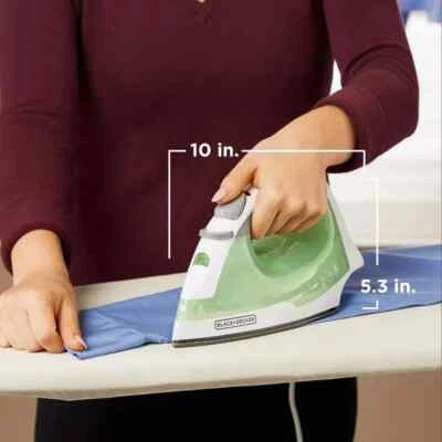 Black+Decker, Easy Steam Compact Iron, IR02V-T - Image 1 of 4