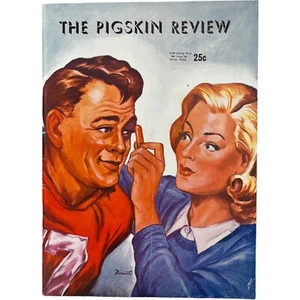 USC Trojans VS Ohio State Buckeyes Pigskin Review Programa de Fútbol 1946 De Colección - Imagen 1 de 10