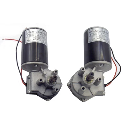 EDDYWELD 24V DC High Speed Wire Feed Drive Motor fits Mig Welder Select left right