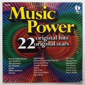 Music Power Lp K-Tel Compilation FACTORY SEALED!! - Picture 1 of 3