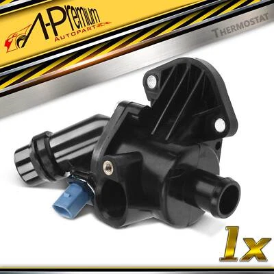 Engine Coolant Thermostat Housing for Audi A4 B6 8E2 8E5 B7 8H7 8EC 8ED 8HE 1.8L - image 1 of 4