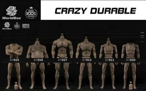 FREE SHIPPING █ WORLDBOX 1/6 scale Male Action Figure Crazy Durable - Picture 1 of 1