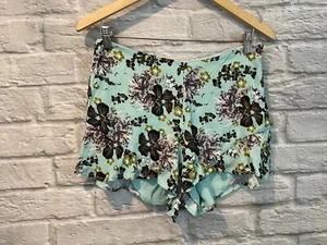 Pantalones cortos para mujer Free People Fiona como nuevos florales aleteo talla 8 - Imagen 1 de 6