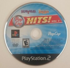 PopCap Hits Vol. 1 (Sony PlayStation 2) PS2 / DISC ONLY / Tested