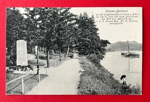 AK POSTA bei Pirna 1916 Ulanendenkmal ( 110353 - Bild 1 von 2