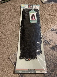 Bobbi Boss Nu Locs Distressed Butterfly Locs 24” 3 Pack Color 1B - Picture 1 of 5