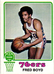 1973-74 Topps Basketball Set Break #91 Fred Boyd EXMT - Free Shipping
