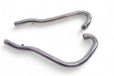 Triumph Exhaust Hi High Pipes T100 T100C 500 Tiger Scrambler Desert Sled *RG23 - Image 1 of 4