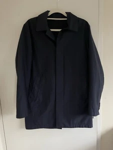 J LindenBurg Short Button Down Mac Storm System In Navy Größe EU48 Small Neu - Bild 1 von 5
