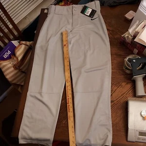 Nike Baseball Pants Youth Extra Large Gray Logo Swoosh NWT - Picture 1 of 4