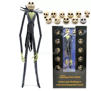 The Nightmare Before Christmas Jack Skellington 38cm Figure with 12 Skull Heads - Picture 1 of 14