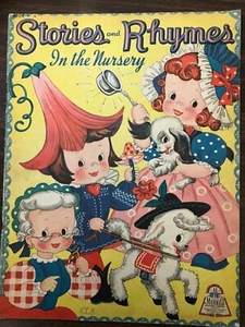 Stories and Rhymes in the Nursery - 1941 - illustrated by S.L.S. - Picture 1 of 4