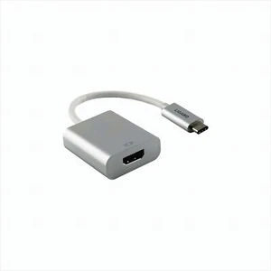 GW7821 Ligawo 6518957 USB 3.1 Typ C Stecker an HDMI Buchse Adapter silber - Bild 1 von 3