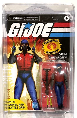 ANILLO TÓRICO HASLAB GI JOE SKYSTRIKER COBRA GROUND CREW (RAMPA RATA) MOSC + ESTUCHE PROTECTOR Foto 1 de 3