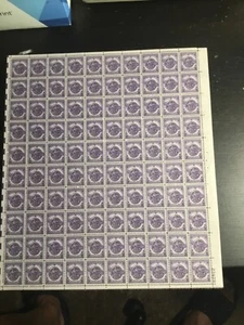 #940…HONORABLE DISCHARGE..MINT SHEET OF 100..MNH. REF#4084 - Picture 1 of 6
