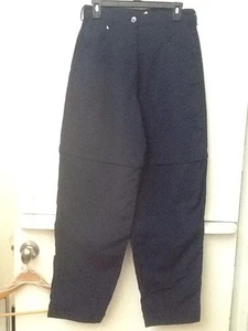 The North Face Women's Convertible Pants Size 10 Regular Navy Blue 30" waist 6 ? - Picture 1 of 5