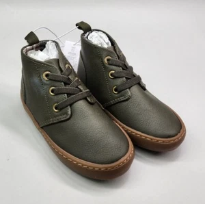 Old Navy 750045-00-1 Kleinkind Jungen Camouflage grün Leder elegante Schuhe Größe 8 - Bild 1 von 8