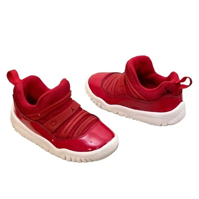Air Jordan 11 Retro Little Flex TD Talla 9c BQ7102-623 Gimnasio Rojo Tenis Zapatos Foto 1 de 4