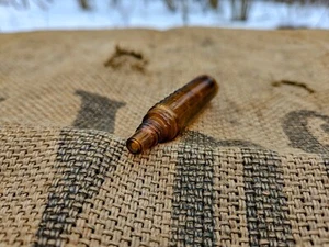 WW2 ORIGINAL GERMAN MEDICAL SEPSO TINKTUR AMBER GLASS BOTTLE RELIC KURLAND - Picture 1 of 4