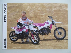 Yamaha PW 80 / PW 50 Prospekt brochure 1991 - Picture 1 of 2