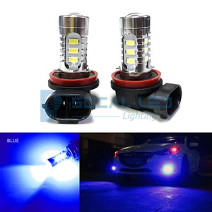 2x bombillas antiniebla LED H11 H8 azul oscuro 15W SMD 5730 alto brillo diurno DRL - Imagen 1 de 8