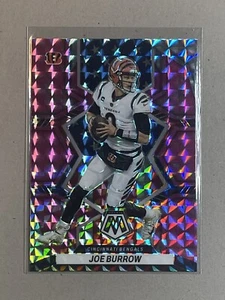 Joe Burrow 2022 Panini Mosaic Camo Pink National Pride #255 Cincinnati Bengals - Picture 1 of 2