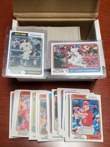 2023 Topps Heritage High Numbers Complete Set w/ SP's Volpe Walker #501-725 - Bild 1 von 2